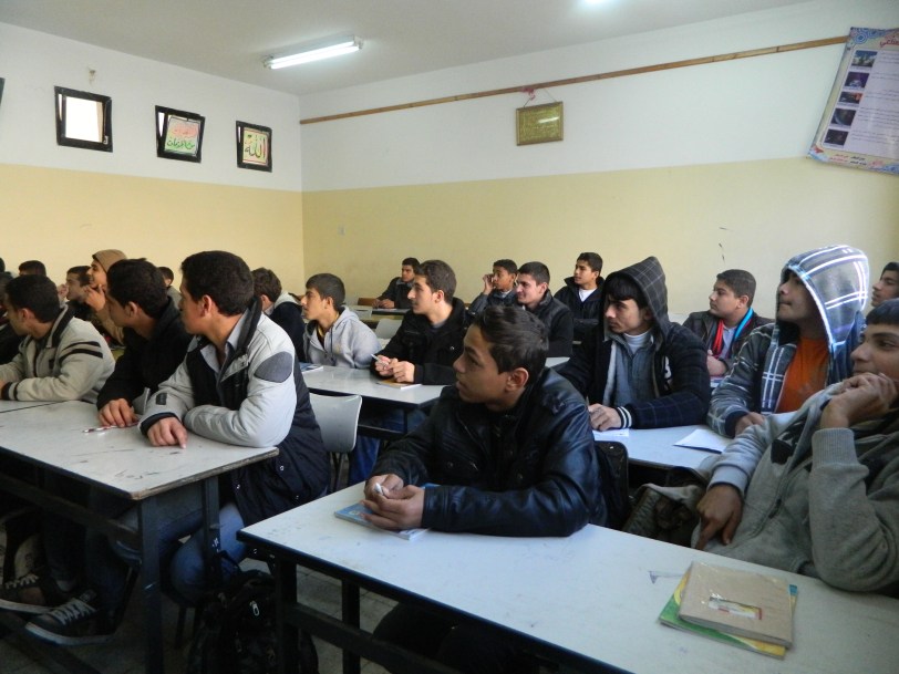 L'échange avec les lycéens