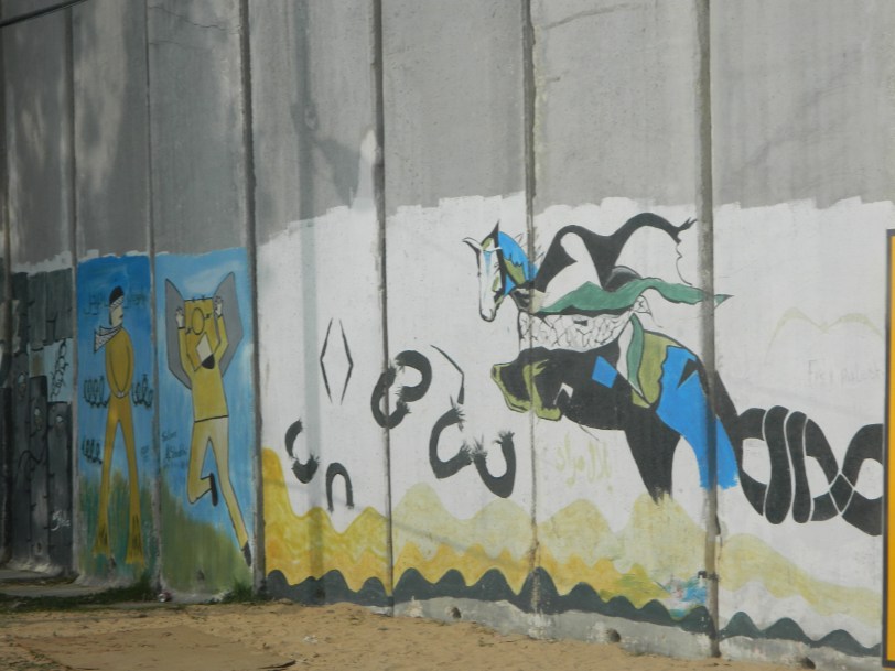 Ces dessins au Terminal de Rafah