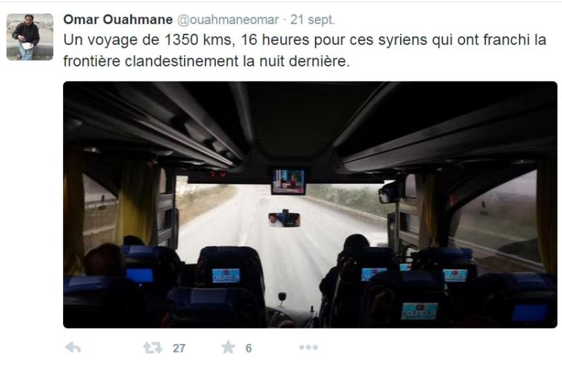 Les réfugiés rejoignent la ville d'Izmir en Turquie