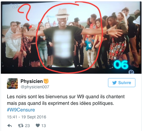 19/09/2016 - Arrêt sur image, quand W9 censure un "Justice pour Adama"
