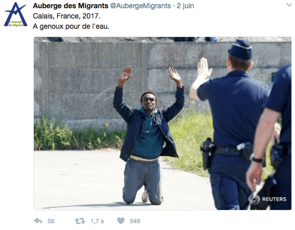 05/06/2017 - #FoodBan du côté de Calais : quand aider les réfugiés c'est résister