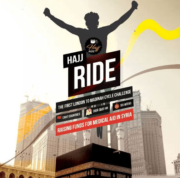 21/08/2017 - #HajjRiders, Londres-Médine à vélo pour la Syrie